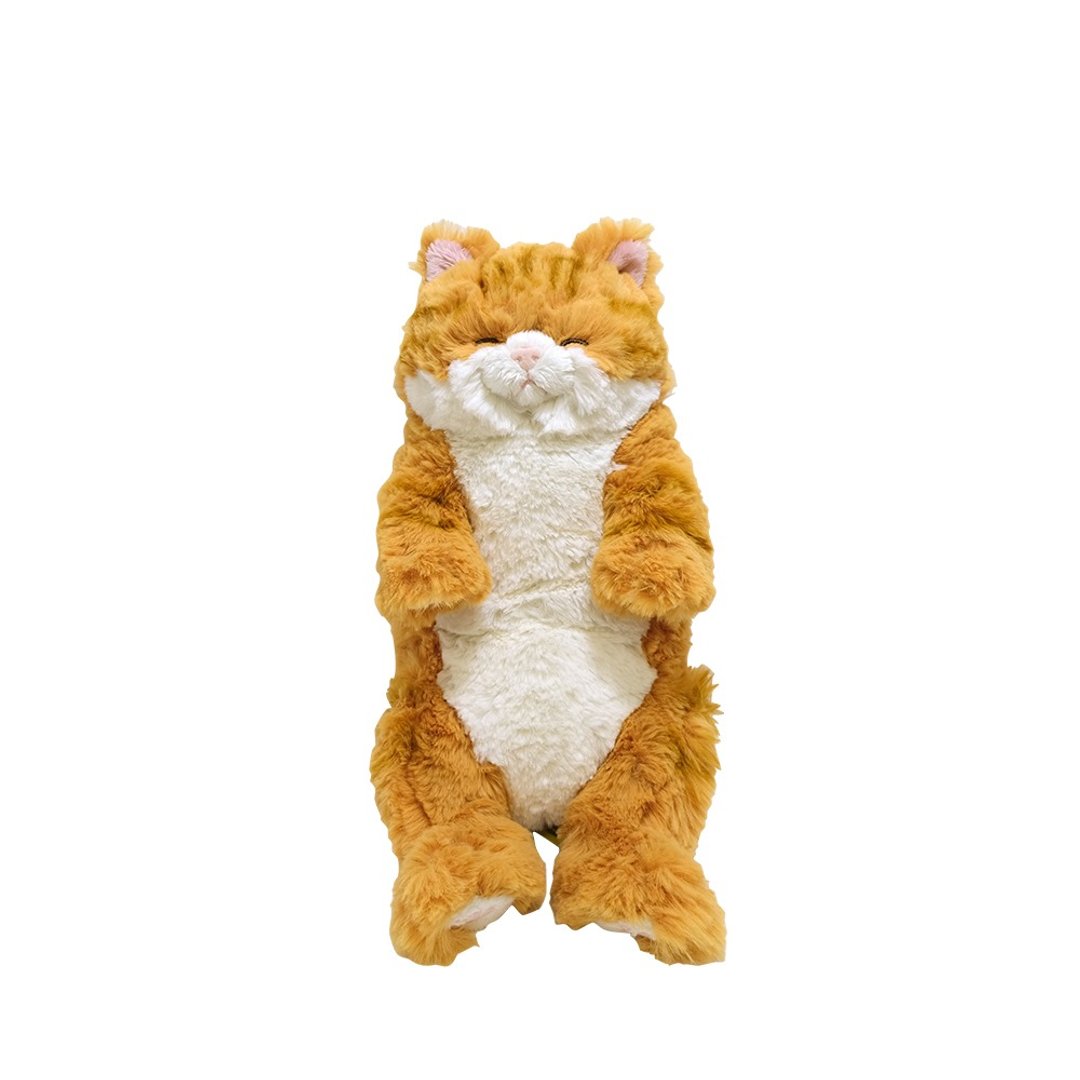 Sunlemon 安睡猫绒毛玩偶 - 橘子 S/M - 玩偶/公仔 - 聚酯纤维 橘色