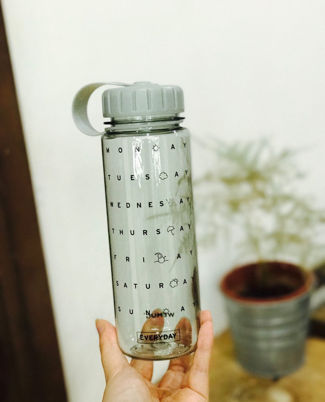 WEMUG 随身水瓶 - S500 EVERYDAY 灰 - 水瓶/水壶 - 塑料 灰色