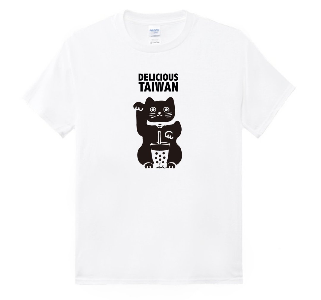 T-shirt T恤 衣服 衣 白上衣 白衣 潮T 潮服 棉 美国棉 吸汗 运动 - 中性连帽卫衣/T 恤 - 棉．麻 黑色