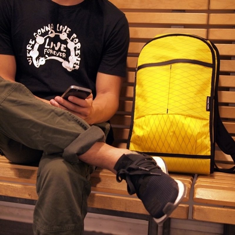 ZIRCON 机能极简后背包 黄 - 后背包/双肩包 - 防水材质 黄色