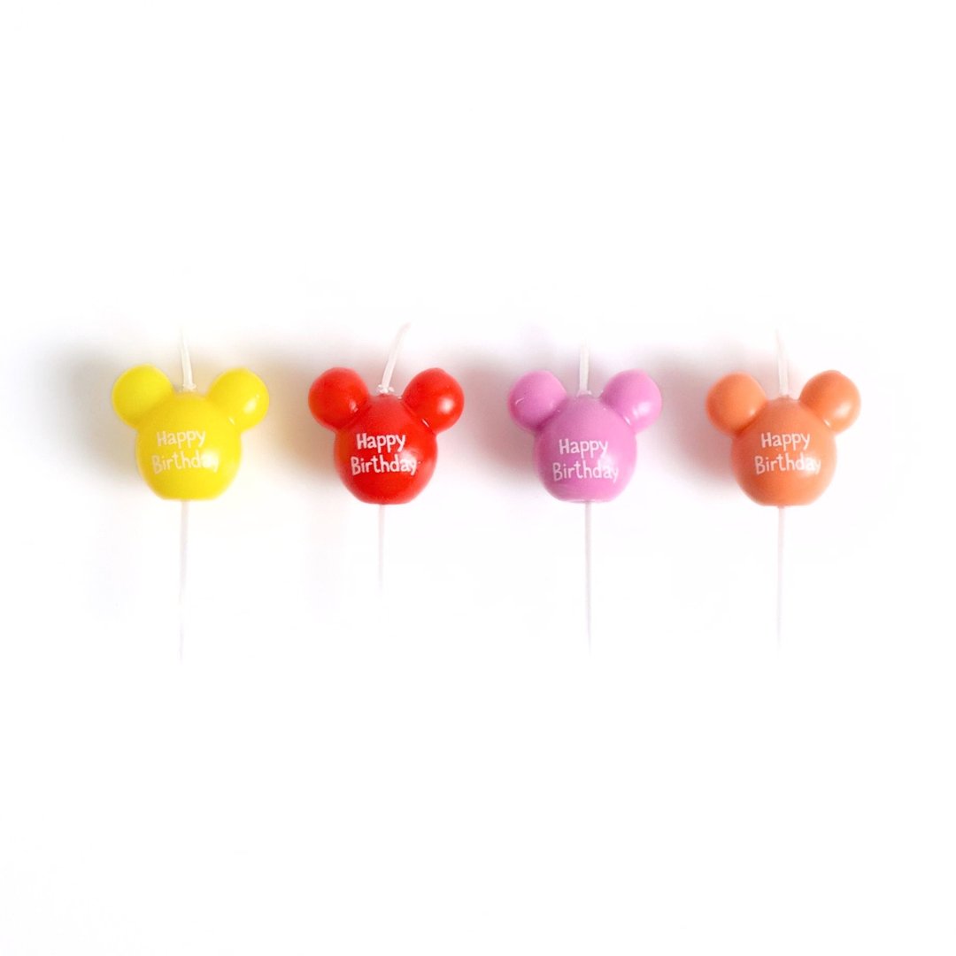 MICKEY米奇 造型蜡烛 生日派对 蛋糕蜡烛 蛋糕配件 庆生必备 - 其他 - 其他材质 