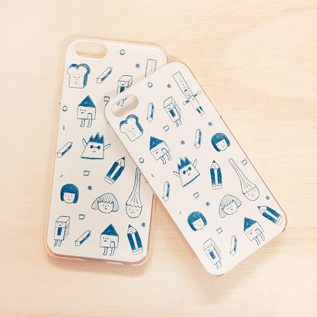 蓝色蜡笔 / 手机壳 / iPhone5/5s/se/6/6s/6plus/7/7plus - 手机壳/手机套 - 塑料 蓝色