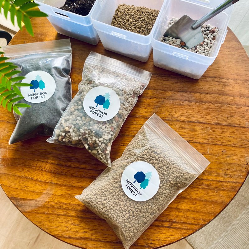 栽培介质  生态瓶三种介质组合包 - 植栽 - 其他材质 