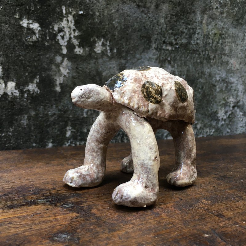 龟兔赛跑 - 玩偶/公仔 - 陶 咖啡色