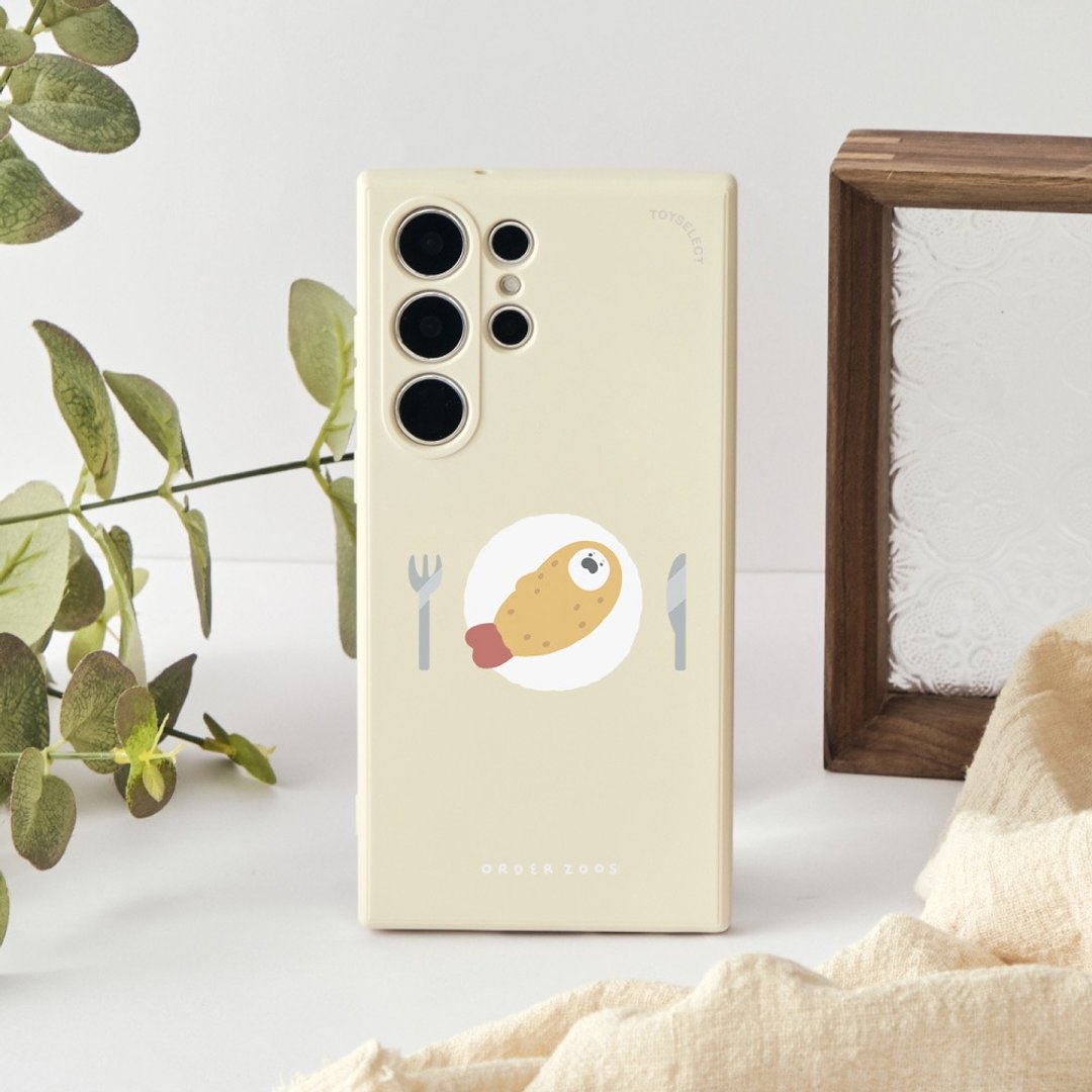 来点动物炸虾海豹纯色硅胶SAMSUNG手机壳 - 手机壳/手机套 - 塑料 多色