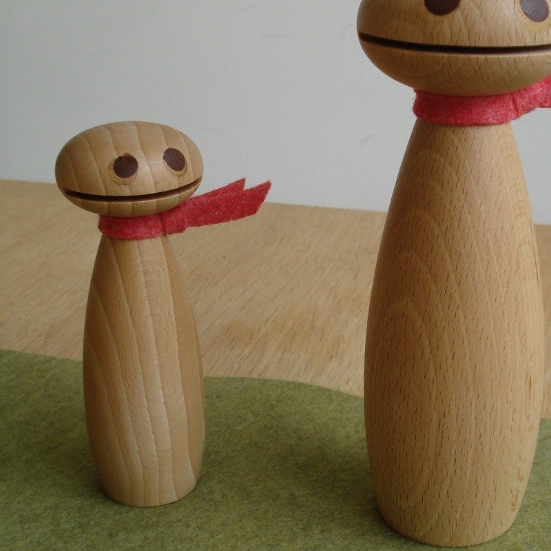 TOBBY (S) objet / wood / doll - 摆饰 - 木头 