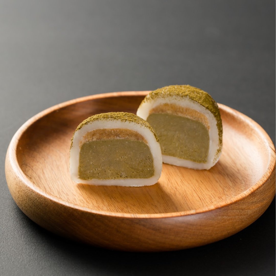 日式培茶大福 六入 - 蛋糕/甜点 - 新鲜食材 卡其色