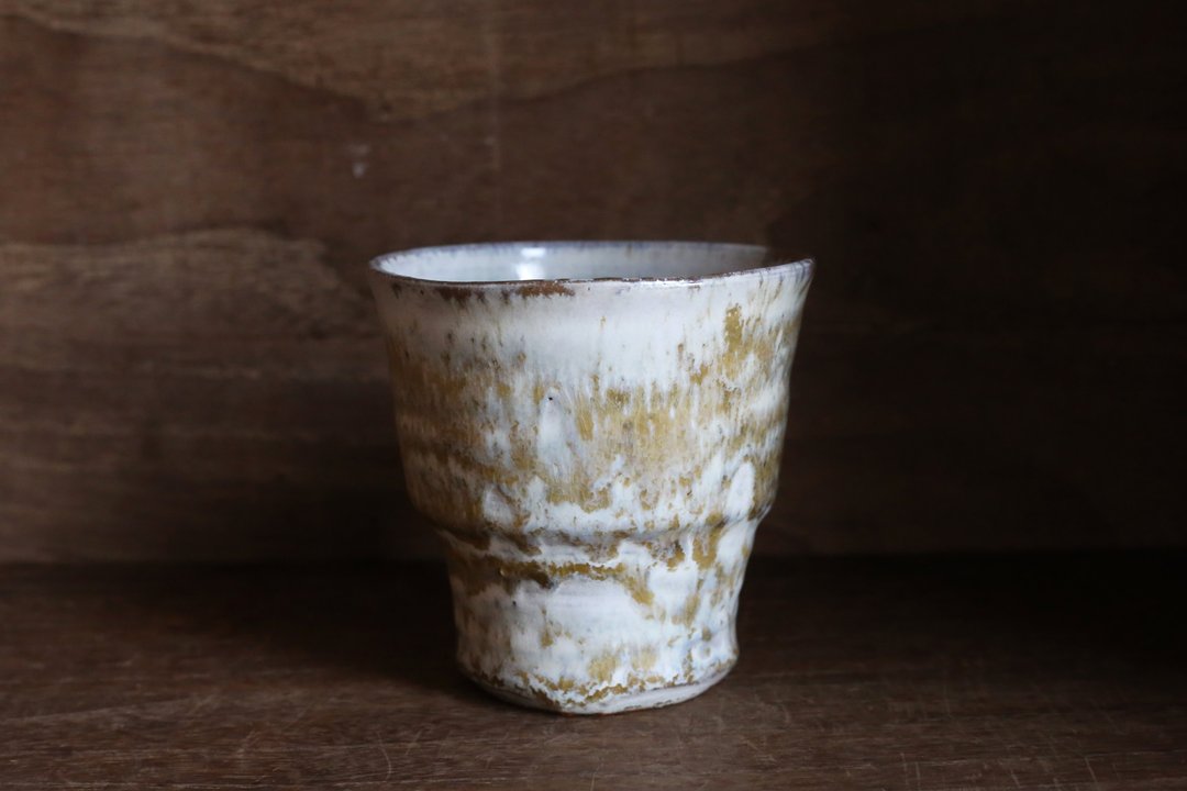 茶杯－潮汐灰釉 - 其他杯子 - 陶 卡其色