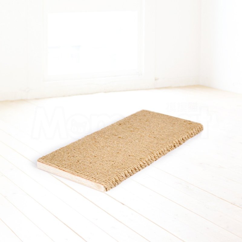 【MOMOCAT】M01单片40x20cm手工猫抓板无配件包 - 抓板/跳台 - 棉．麻 