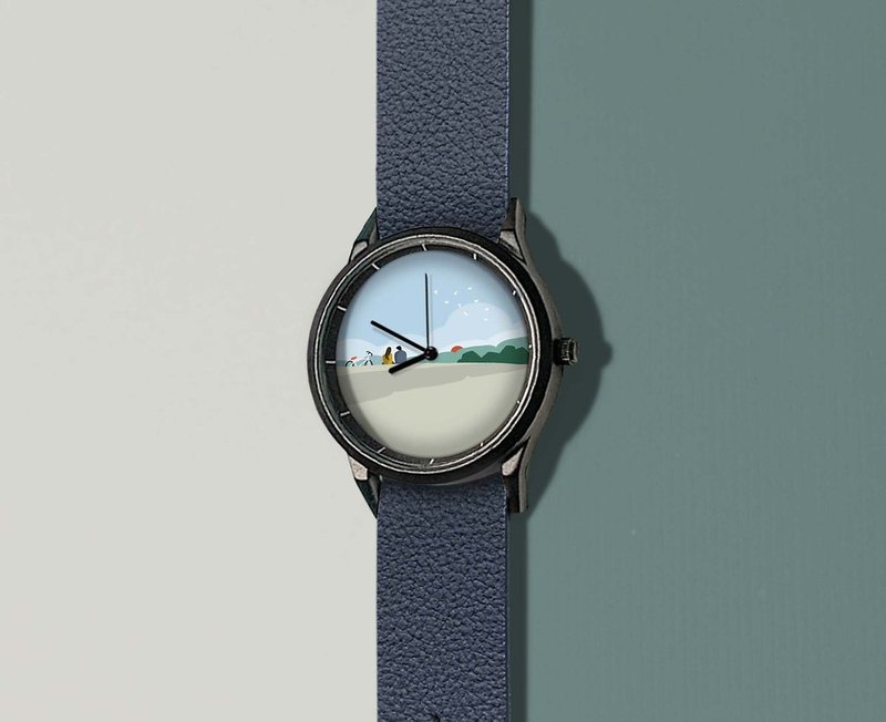 插画X手表 - Good time with you【Love story 2】 - 男表/中性表 - 其他金属 多色