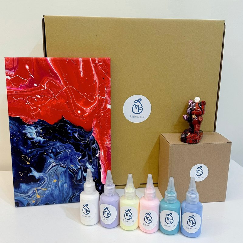 【礼盒】流体支架 画布  组合   最多可选6色 - 其他 - 颜料 