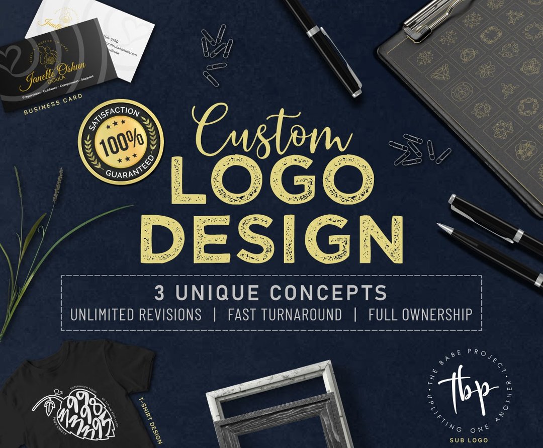 Logo Design, Custom Logo Design, Logo Design Custom, Photography Logo, Business - Logo 设计/图案设计 - 其他材质 