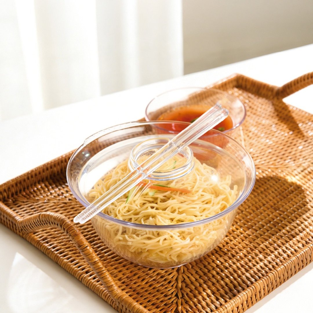 【哩皿生活】Tritan面碗礼盒 2入组  饭碗 汤碗 井饭 面碗 泡面 - 碗 - 塑料 