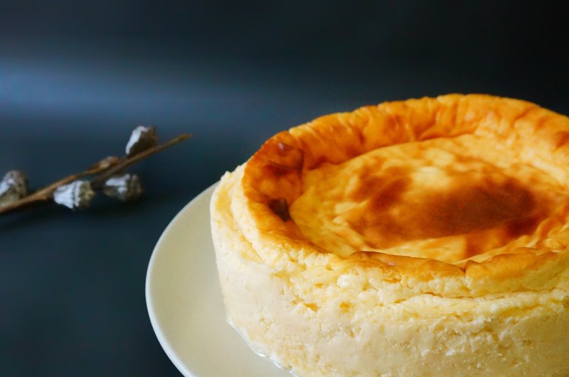 【生酮甜点】烤奶酪蛋糕(原味)│六寸│台中 起司蛋糕 低碳 低醣 - 蛋糕/甜点 - 新鲜食材 金色