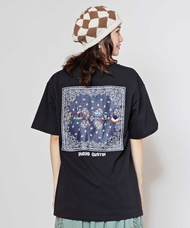 【热门预购】Amina×grn 亡灵节西语问候语刺绣T恤(2色)JSU5101 - 男装上衣/T 恤 - 棉．麻 