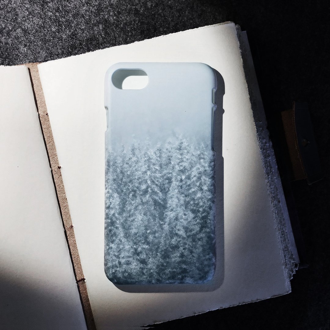 雪森林//原创手机壳-    iPhone, Samsung, oppo - 手机壳/手机套 - 塑料 透明