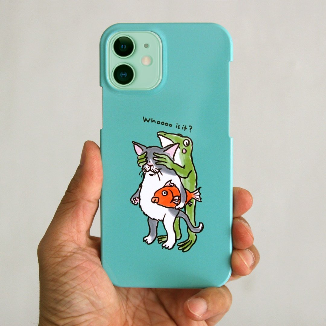Smartphone case Who's Mintha - 手机壳/手机套 - 塑料 绿色