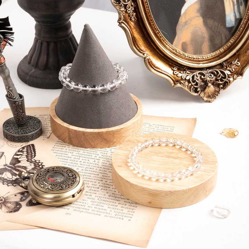 【SIO Crystal希奥水晶】白水晶素色手链 - 手链/手环 - 水晶 多色