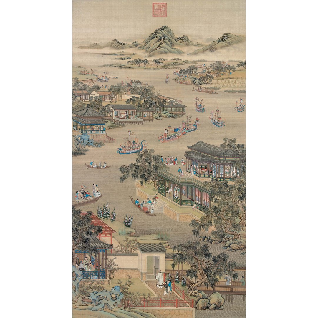 【中式海报・Chinese Poster】十二月月令图・五月 - 海报/装饰画/版画 - 纸 