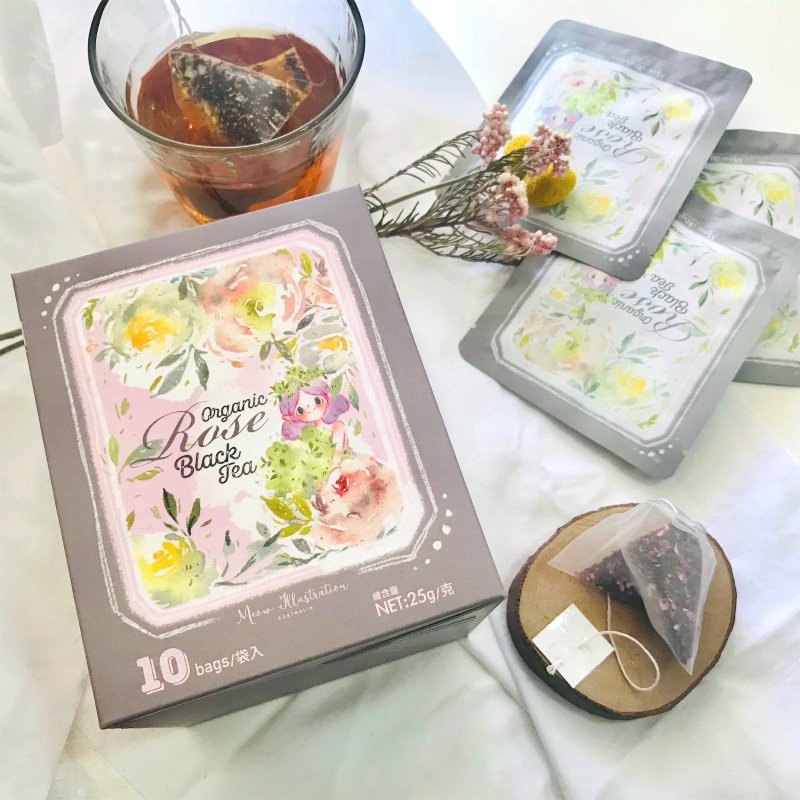 Meow玫瑰有机红茶(10入) - 茶 - 其他材质 