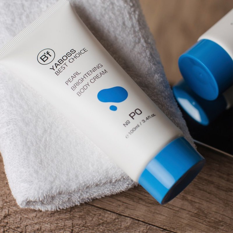 【B'f美学进行式】珍珠光感焕白霜/身体美白乳液 - 身体护肤/按摩油 - 塑料 绿色