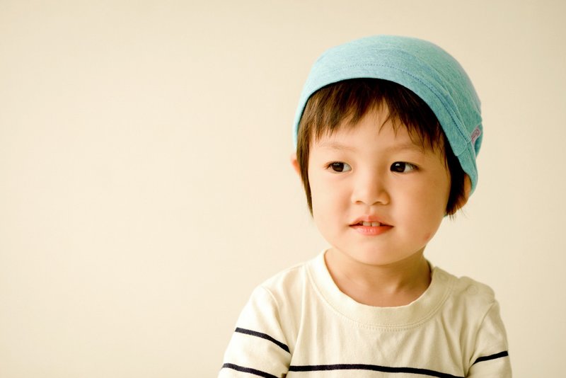 キッズ MIX オーガニックコットン ワッチ - 婴儿帽/发带 - 棉．麻 