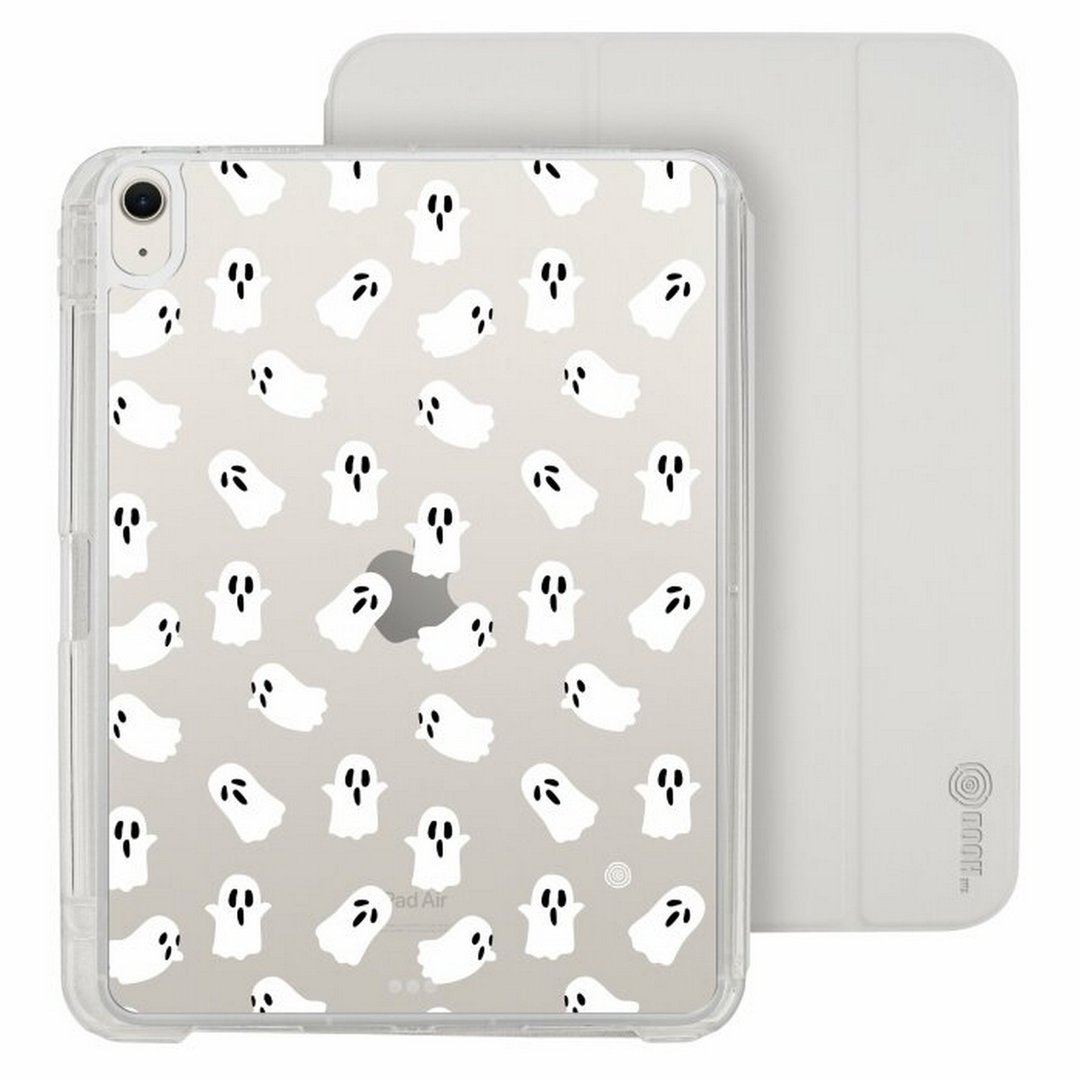 夏日系列捣蛋小鬼 iPad Air 11/pro13可拆式防摔透明笔槽折套ipad - 平板/电脑保护壳 - 塑料 多色