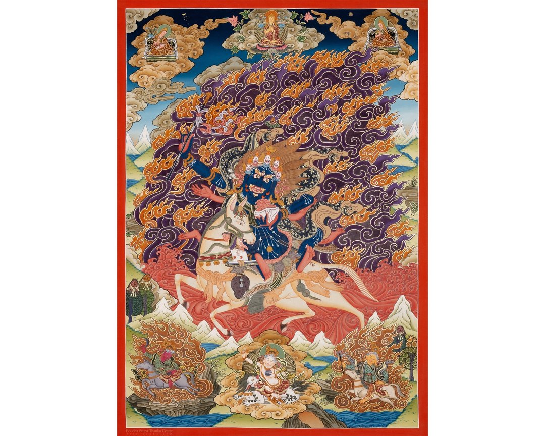 神秘的帕登拉姆  超凡脱俗的唐卡视觉 - 墙贴/壁贴 - 其他材质 多色
