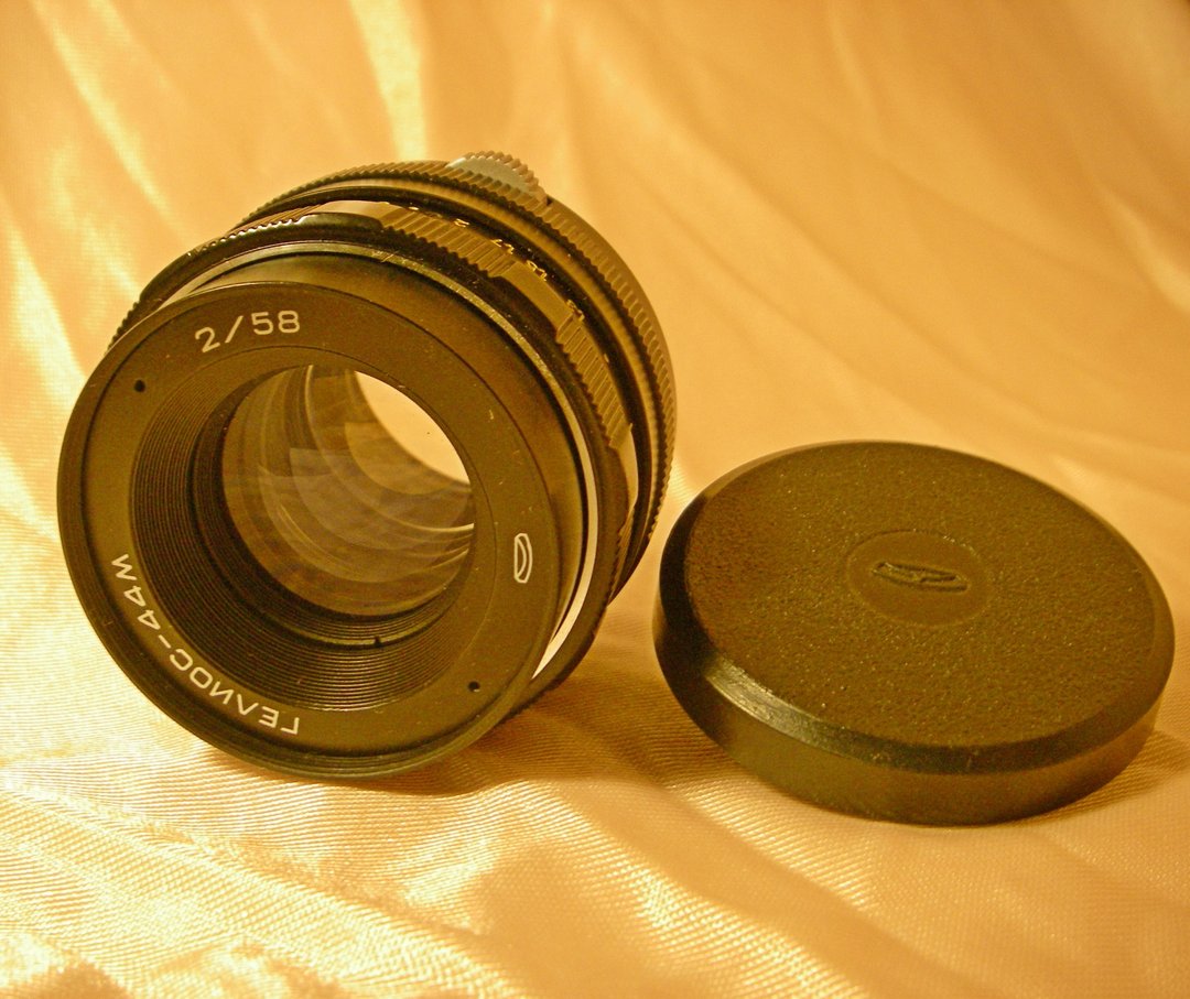 BeLOMO HELIOS-44M F2 58mm 镜头适用于 M42 ZENIT PENTAX 相机 B - 相机 - 玻璃 黑色