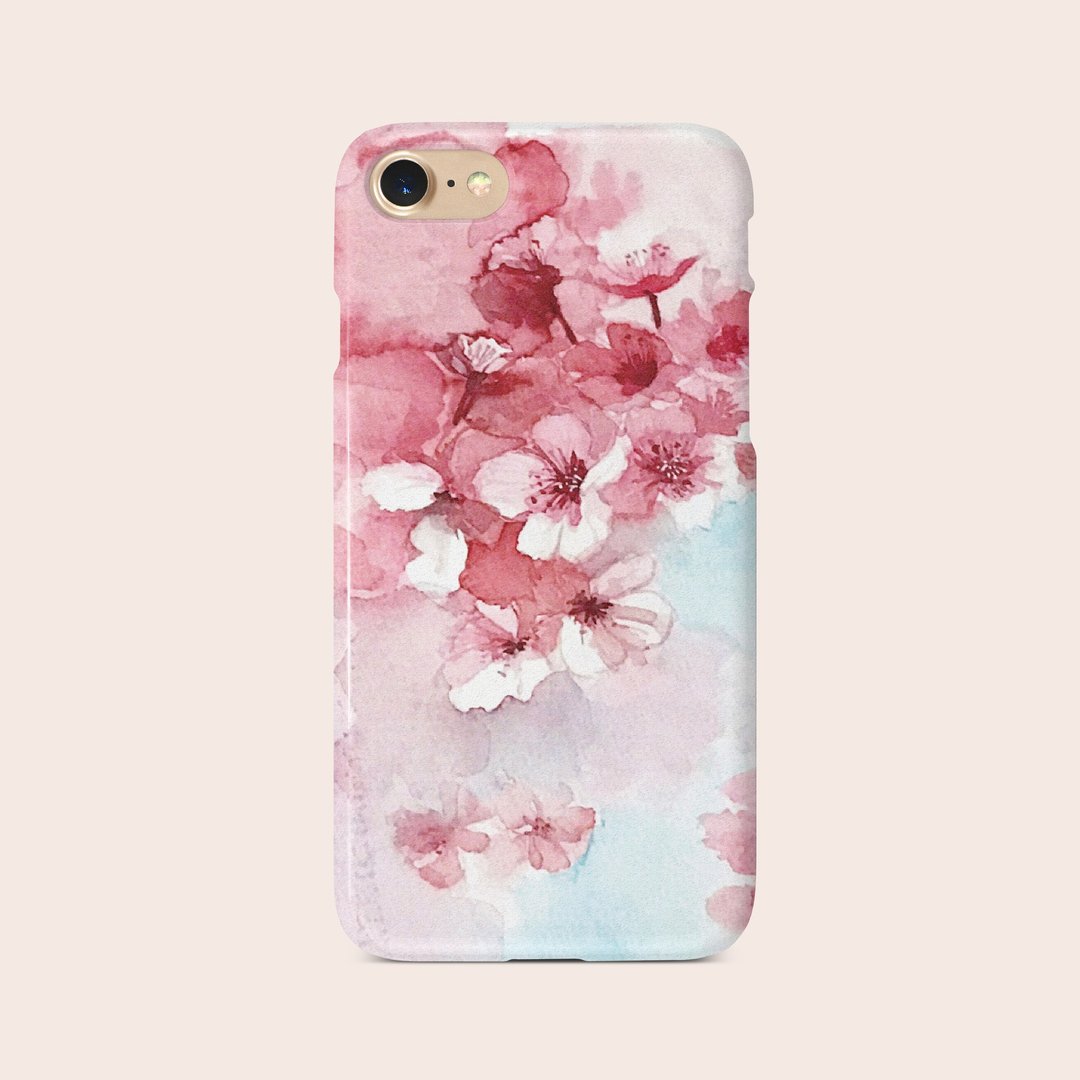 手机壳 樱花 系列二 design by Little 的手绘杂货铺 A006CC005 - 手机壳/手机套 - 塑料 多色