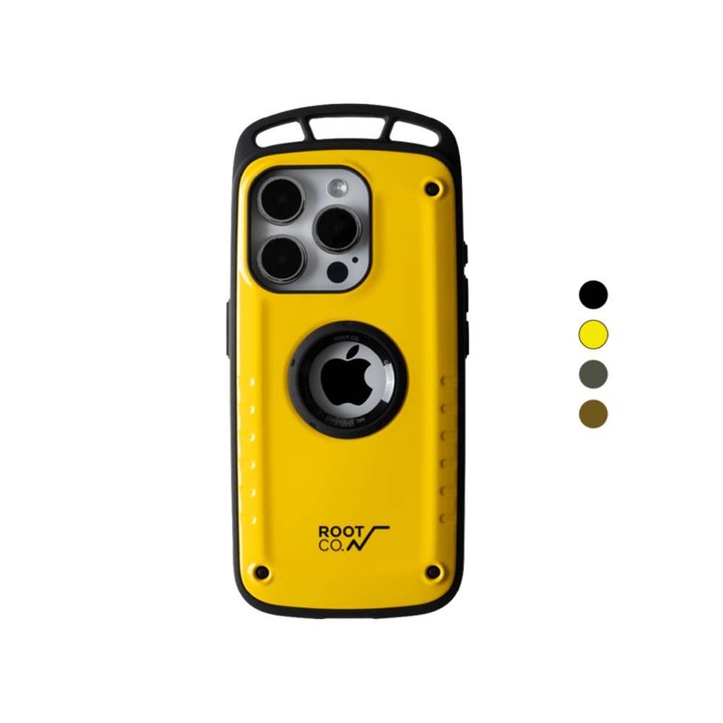 日本 ROOT CO. iPhone 15 Pro 单挂勾式防摔手机壳 - 共四色 - 手机壳/手机套 - 塑料 