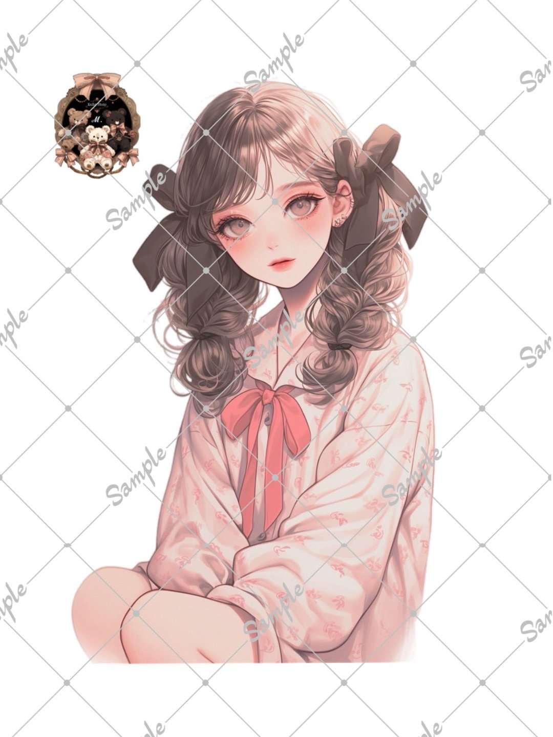 原创人物贴纸 - 贴纸 - 纸 