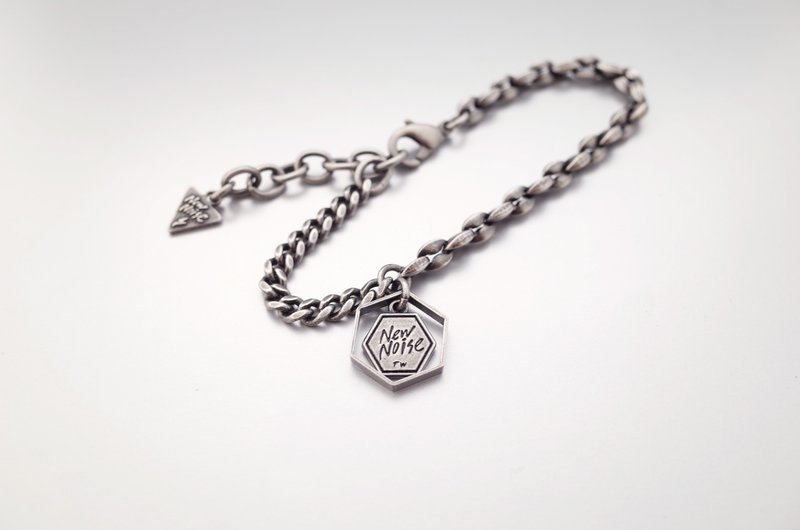 NEW NOISE 音乐饰品实验所-黄铜六角麻花手链 - 手链/手环 - 其他金属 多色