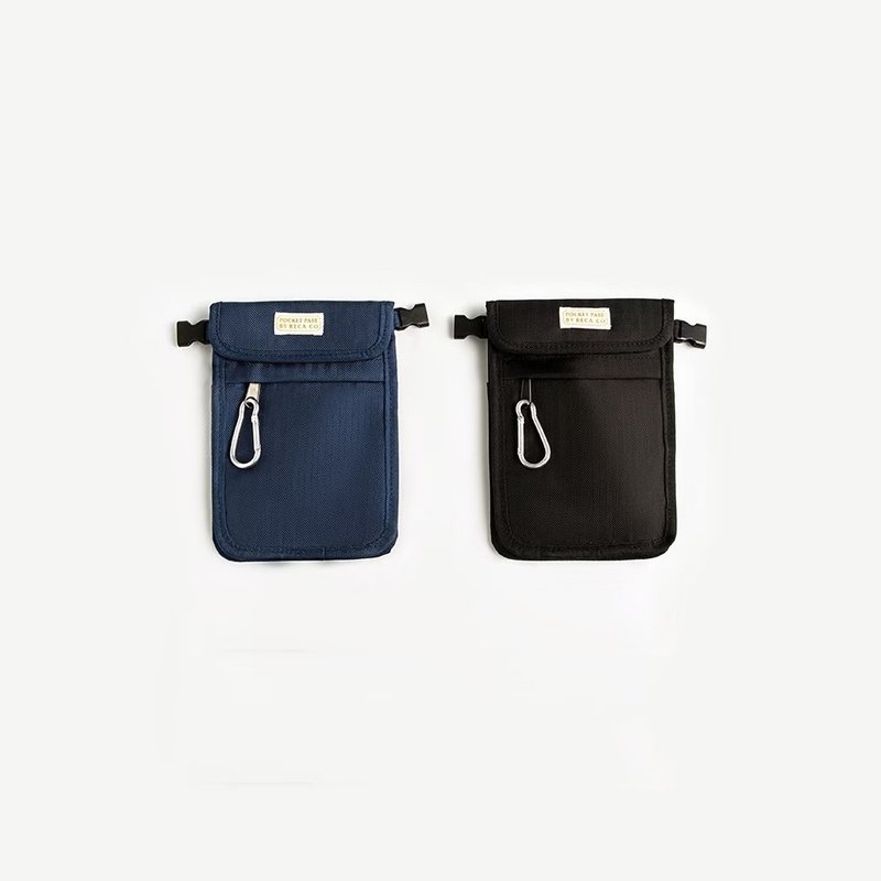 Hinoki Pocket 磁铁多用包 - 侧背包/斜挎包 - 聚酯纤维 