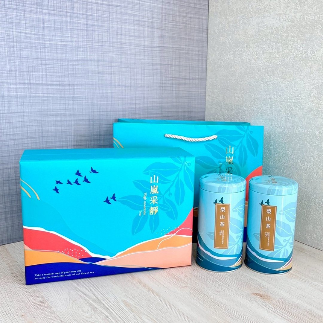 【山岚采静半斤礼盒组 (附赠提袋)】好茶好礼赠长辈 I 精品台湾茶 - 茶 - 其他材质 