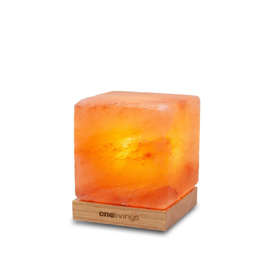 ONELIVINGS CUBE 喜马拉雅盐灯 - 灯具/灯饰 - 石头 粉红色