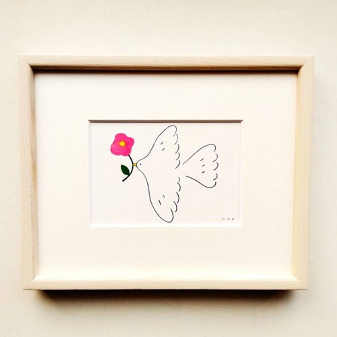 Pinkoi 代购 - 《携春》 *附木框（寸尺寸）花痴 - 海报/装饰画/版画 - 其他材质 