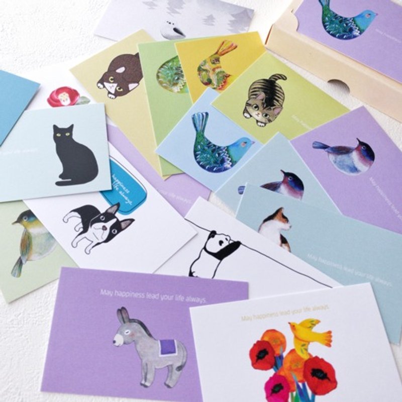 随机祝福小卡组 (20 张) - 卡片/明信片 - 纸 