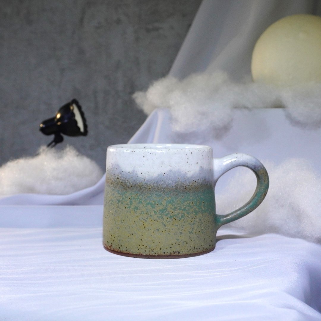 苍翠RF小山形杯-约200ml,茶杯,马克杯,水杯,咖啡杯 - 咖啡杯/马克杯 - 陶 多色