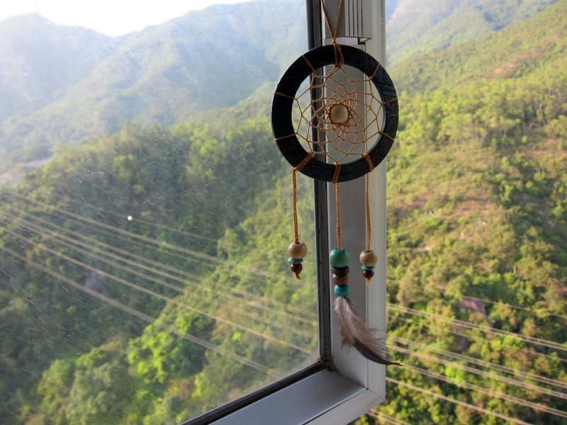 捕梦网//挂饰//木圈//墨绿 - 摆饰 - 其他材质 绿色