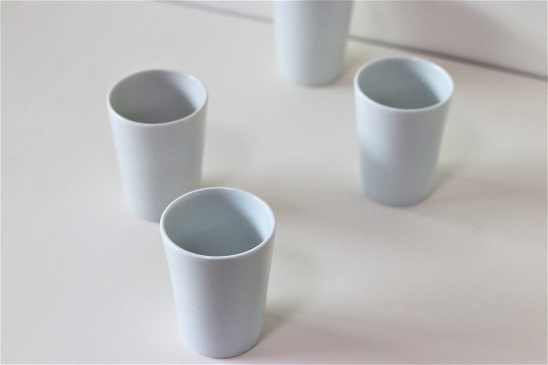 【茶器物】白瓷水杯 - 茶具/茶杯 - 瓷 白色