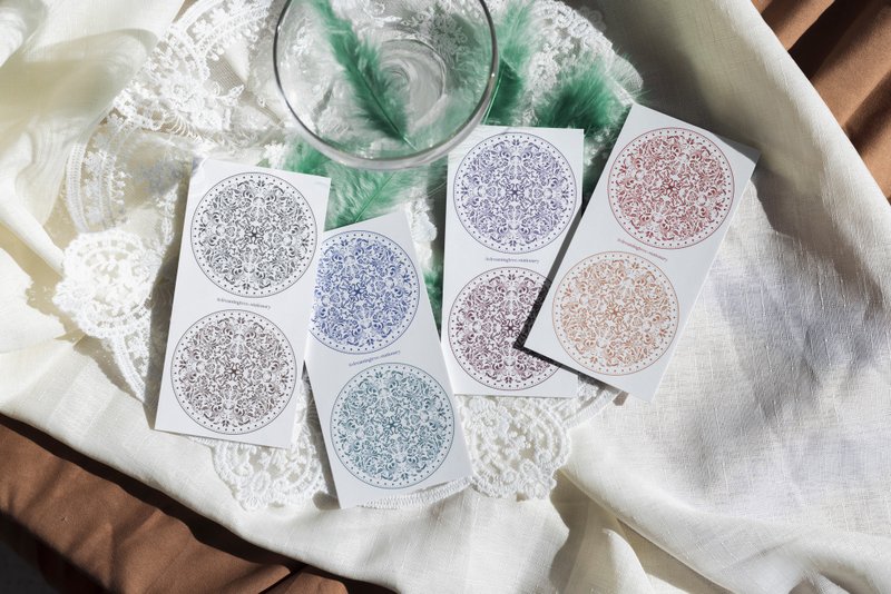 暮光小夜曲 - 便条纸/标签贴 - 纸 