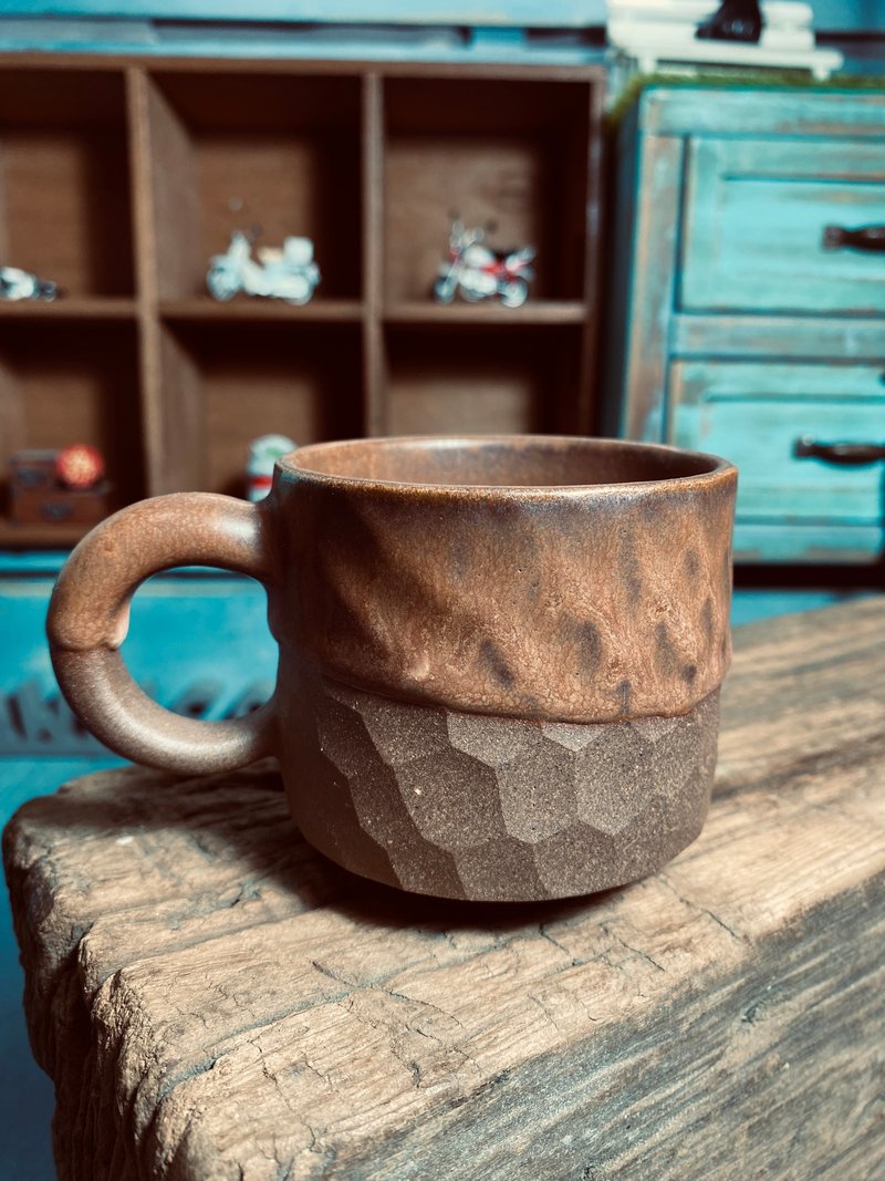 巧克力咖啡杯 - 咖啡杯/马克杯 - 陶 咖啡色