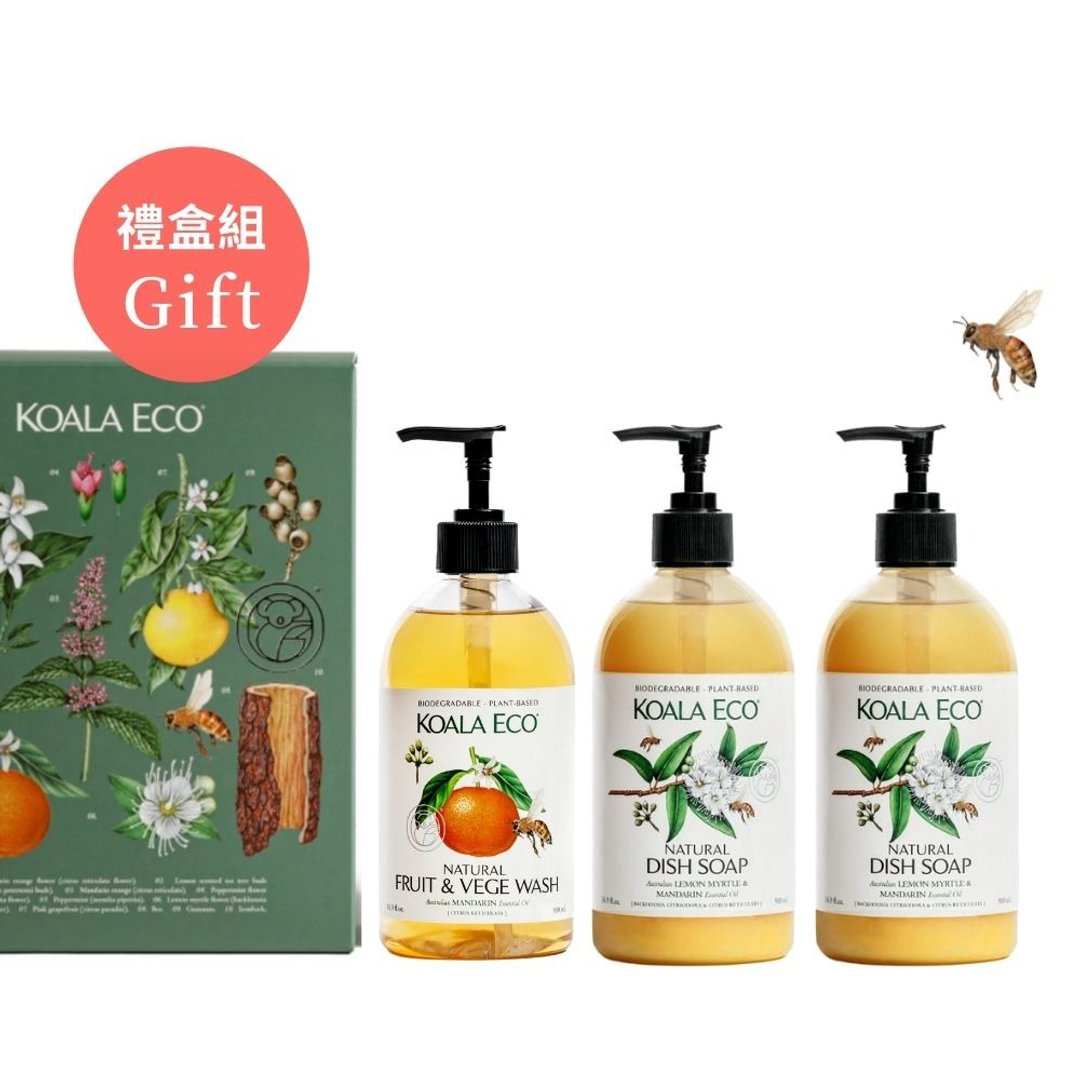 【安心饮食清洁】三入组礼盒-澳洲科菈KOALA ECO - 其他 - 浓缩/萃取物 透明