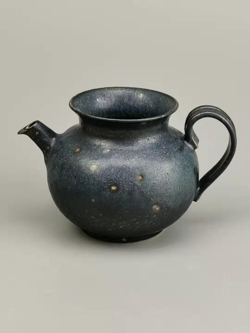 四象茶具.杯—手工陶泥公道杯/幽蓝 - 茶具/茶杯 - 陶 多色