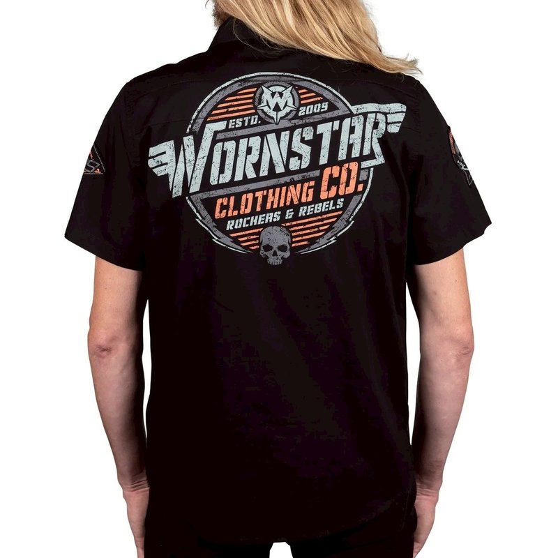 Rockers & Rebels 工装摇滚短衬衫 - 男装衬衫 - 棉．麻 