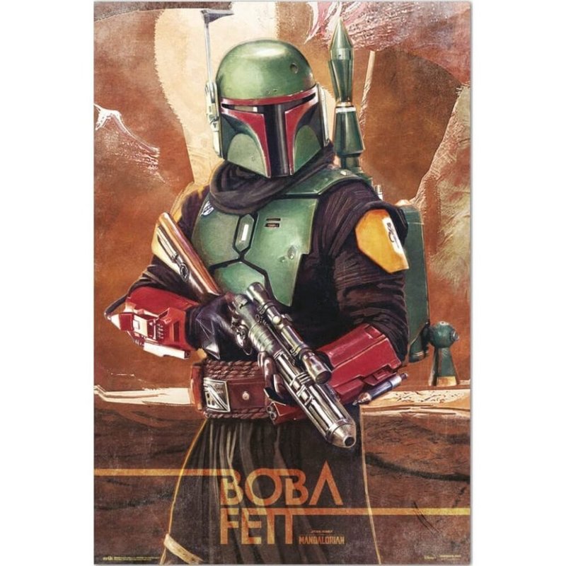 【星际大战:曼达洛人】波巴费特角色海报 - 海报/装饰画/版画 - 纸 多色