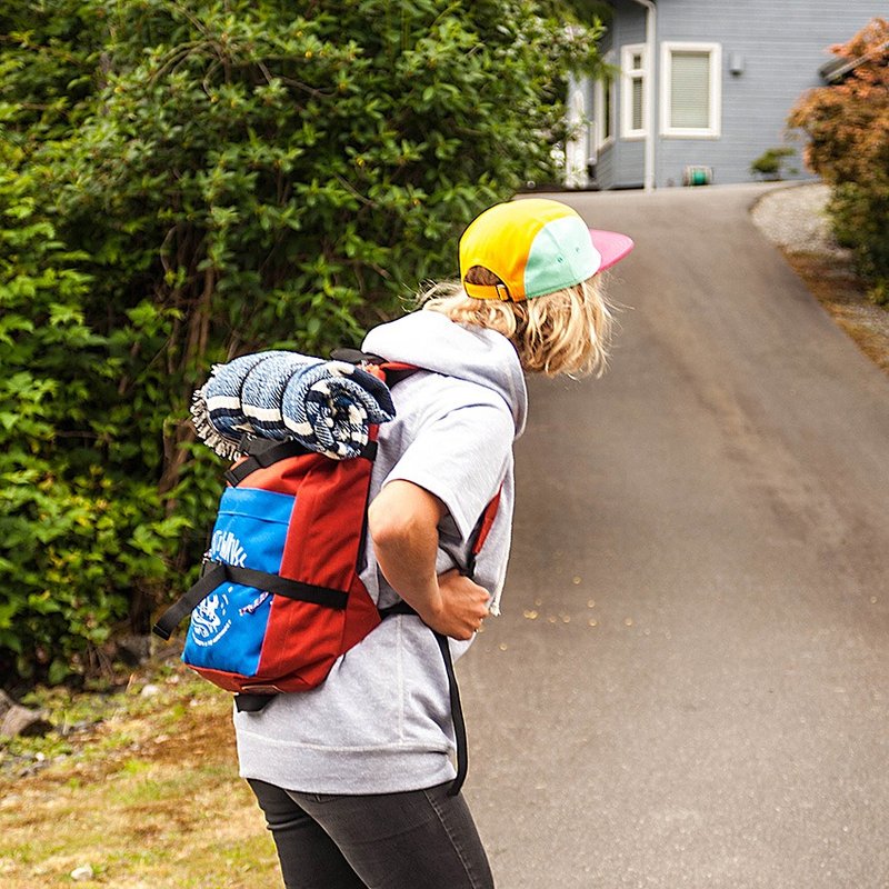 Forest & Waves滑板帽/海水泡沫 五分割帽（5-panel）Cap - 帽子 - 棉．麻 黄色