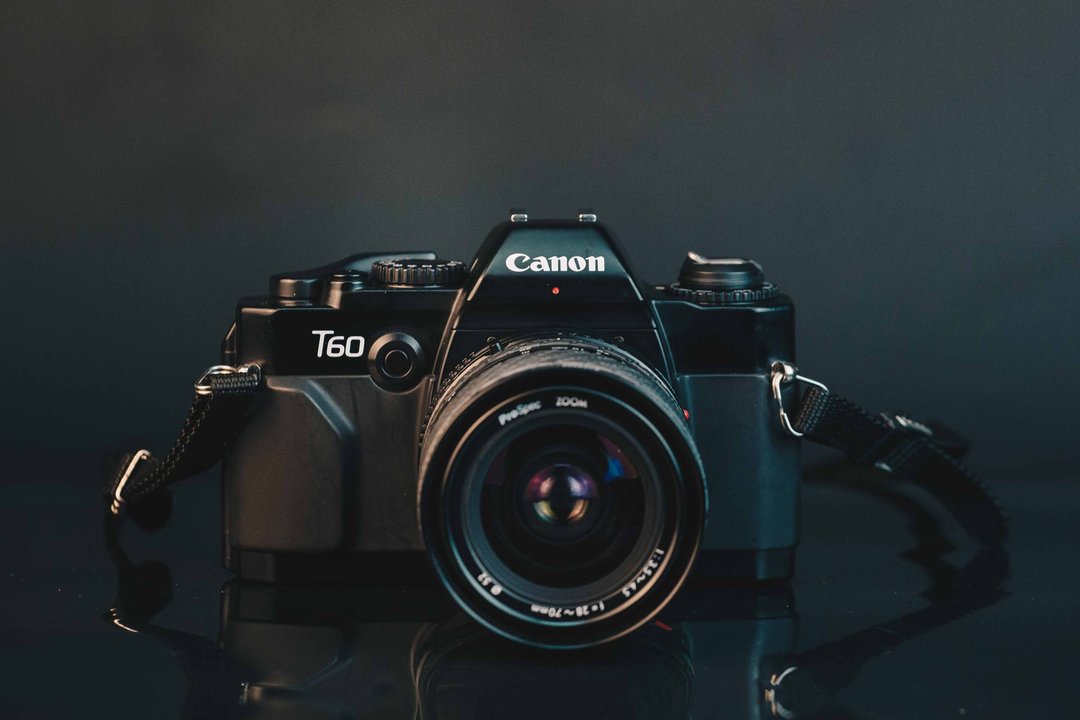 Canon T60+28-70mm f3.5-4.5 #135底片相机 - 相机 - 其他金属 黑色