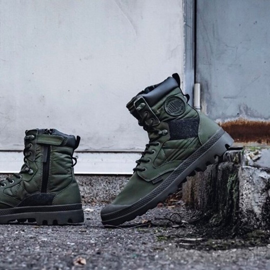 PALLADIUM TACTICAL 机能拉链军靴 06484 - 男款休闲鞋 - 其他材质 
